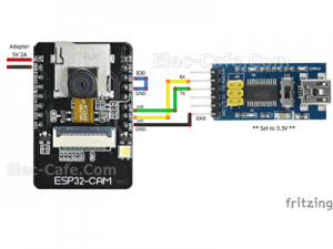 ESP32-CAM FT232RL USB Adapter